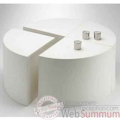 Table Quart de Lune Design FdC - 4000ema