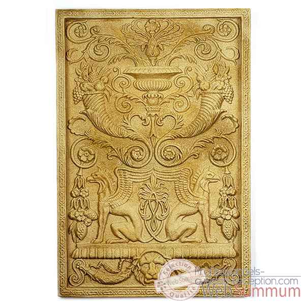 Decoration murale-Modele Wall Decor-Griffin Motif, surface granite-bs2602gry