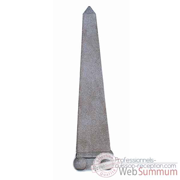Fontaine-Modele Obelisk Fountainhead, surface granite-bs3315gry