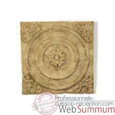 Decoration murale Rondelle Wall Plaque, granite -bs3166gry