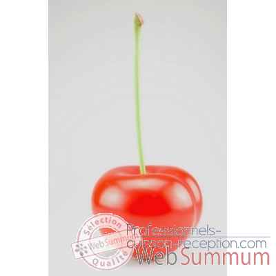 Cerise rouge ginja 21 cm cores da terra -3059
