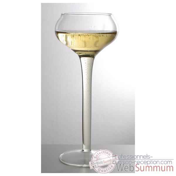 2 Coupes Champagne SiloDesign 23 cm -Champ