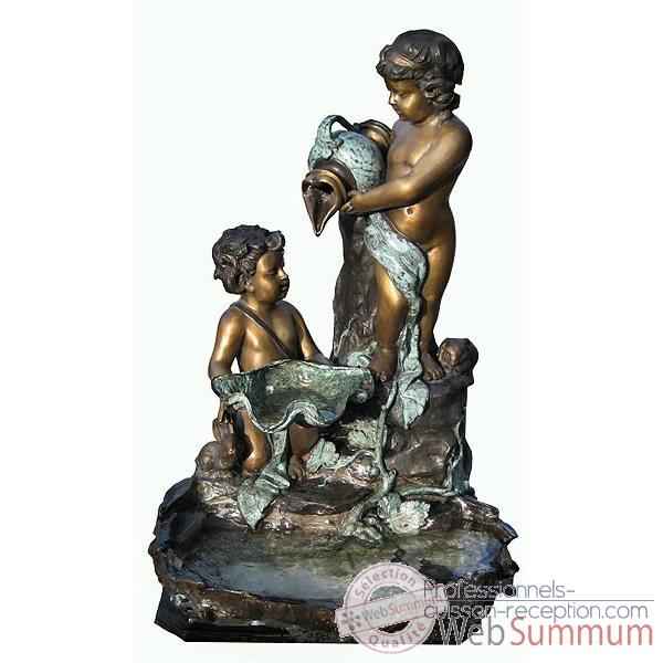 Fontaine Vasque en bronze -BRZ1086