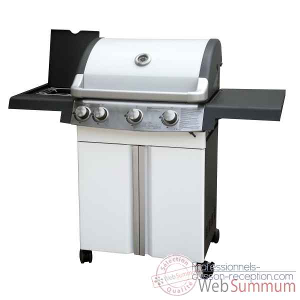Barbecue gaz experience 3 +1 bianco Garden Grill -5003510