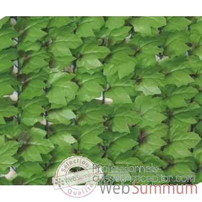 Haie artificielle feuilles de lierres 1,5 m x 3 m JET7GARDEN -1
