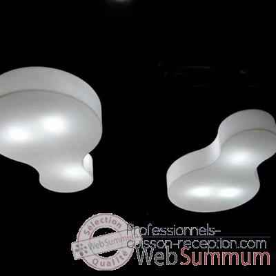 Video Luminaire suspension Nuvola Blanc Slide - SD NUV150
