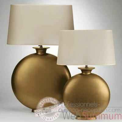 Lampe Luna argent Design FdC - 6095argent