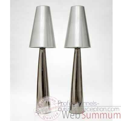 Lampe Safi argent PM Design FdC - 6194argent
