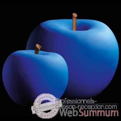 Pomme bleue lapis lazuli beu Bull Stein - diam. 10,5 cm indoor