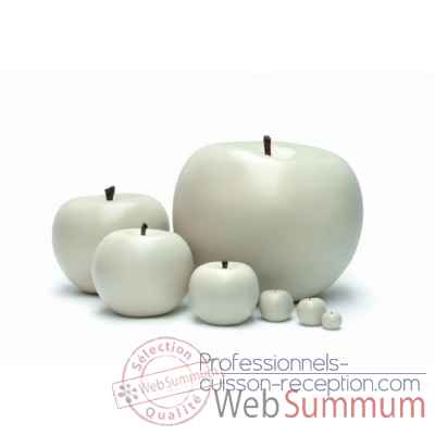 Pomme blanche classique diam 8.5 Cores Da Terra