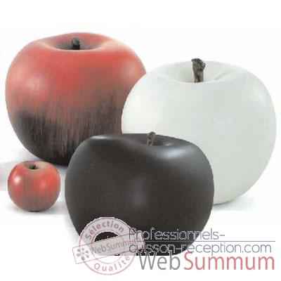 Pomme rouge classique diam 9.5 Cores Da Terra
