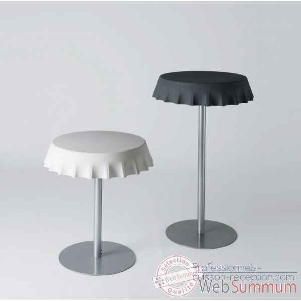 Table ronde haute - mange debout design fizzz high table LP FIZ110 With Light
