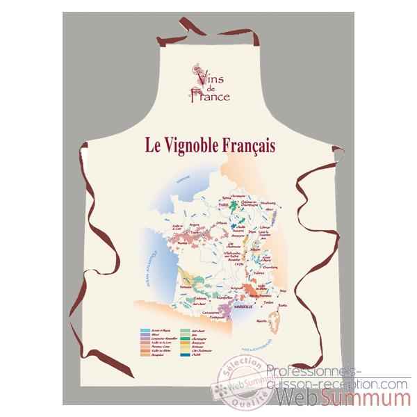 Tablier sommelier etiquette vignoble Francais -2228